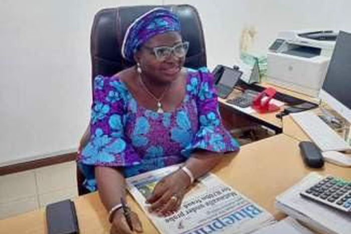 Newly-appointed Accountant General of the Federation Mrs Oluwatoyin Sakirat Madein.