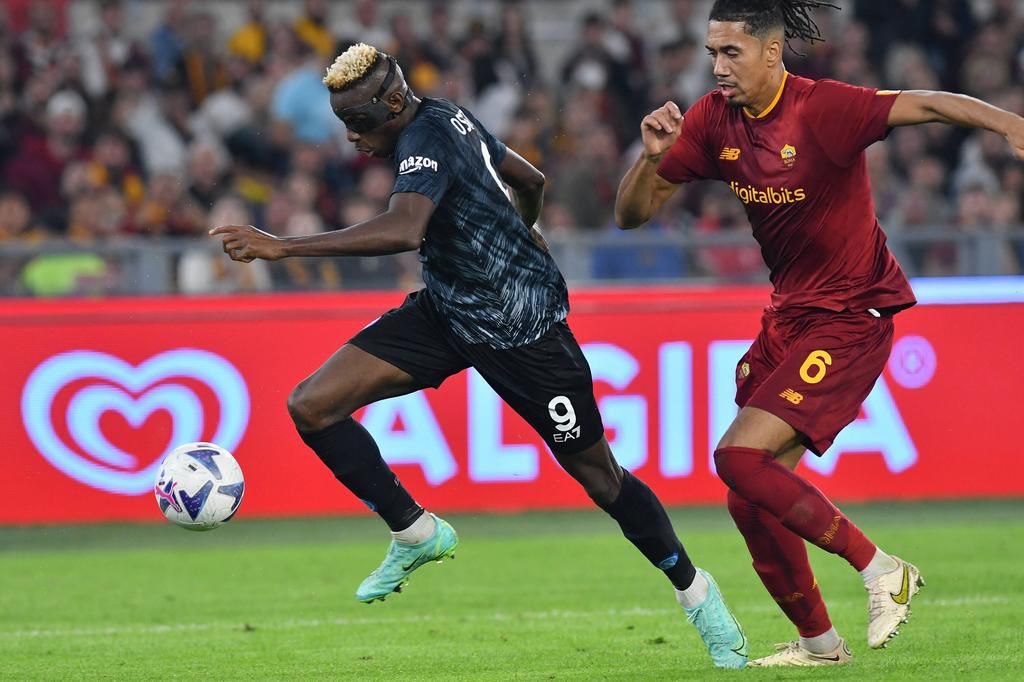 Victor Osimhen scored a stunning goal for Napoli against Roma