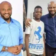 Yul Edochie and First son