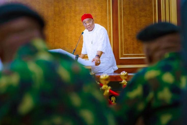 Imo State governor, Hope Uzodimma. [Twitter:@Hope_Uzodimma1]