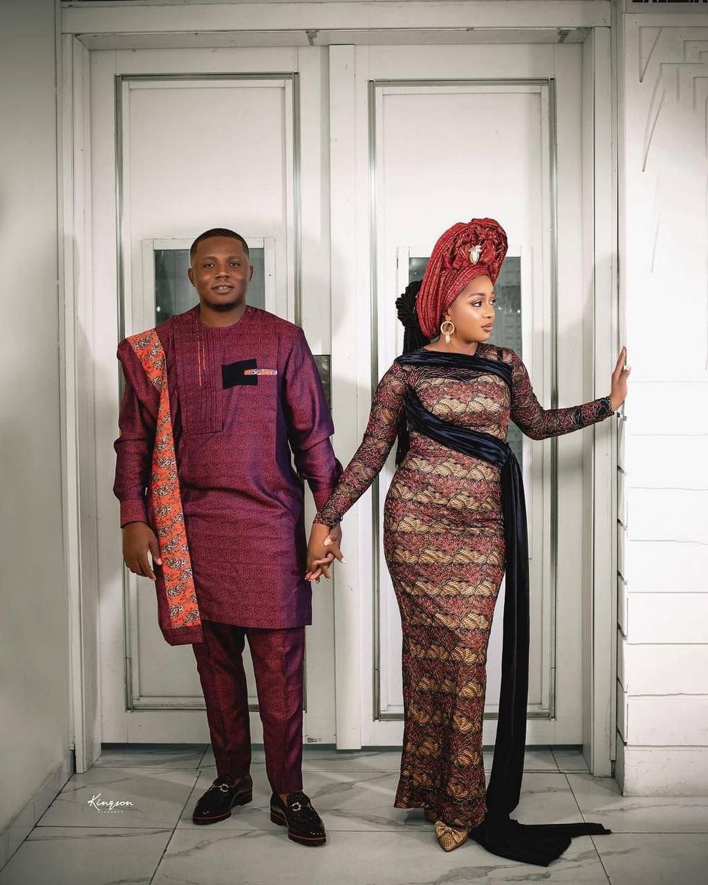 Rejoice Iwueze and husband