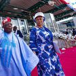 Bola Tinubu and his wife, Senator Oluremi Tinubu (Daily Trust)