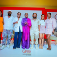L-R: Tamara Adeyemi, Felix Eguabor, Camille Shaiyen, Gbemi Shasore (founder, QFEST), Dare Olaitan, Mayowa Omogbenigun, Temilade Adeyinka