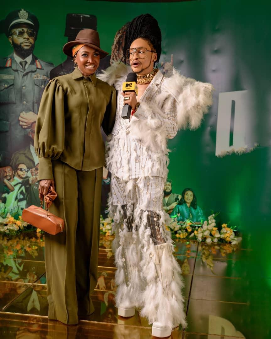 Denrele Edun & Kate Henshaw at D' General Bitters launch