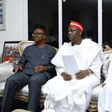 From left: Peter Obi, Rabiu Kwankwaso and Atiku Abubakar. [AriseTV]