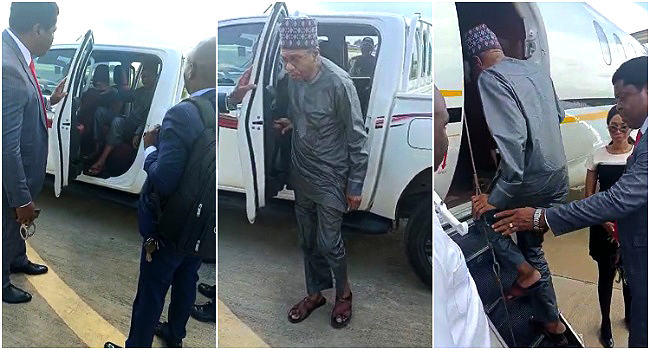 Emefiele arrested while trying to flee Nigeria through Lagos, APC member says.