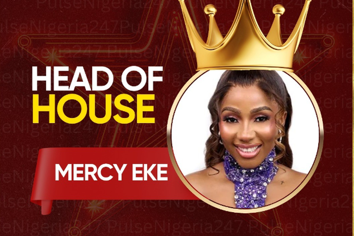 Mercy becomes the first female Head of House for BBNaija All Stars edition. [Instagram/pulsenigeria247]