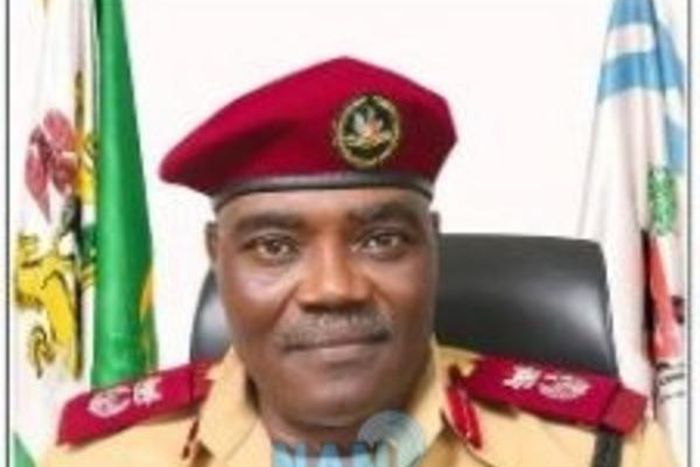 Lagos Corps Commander, Federal Road Safety Corps (FRSC), Mr Babatunde Farinloye [NAN]