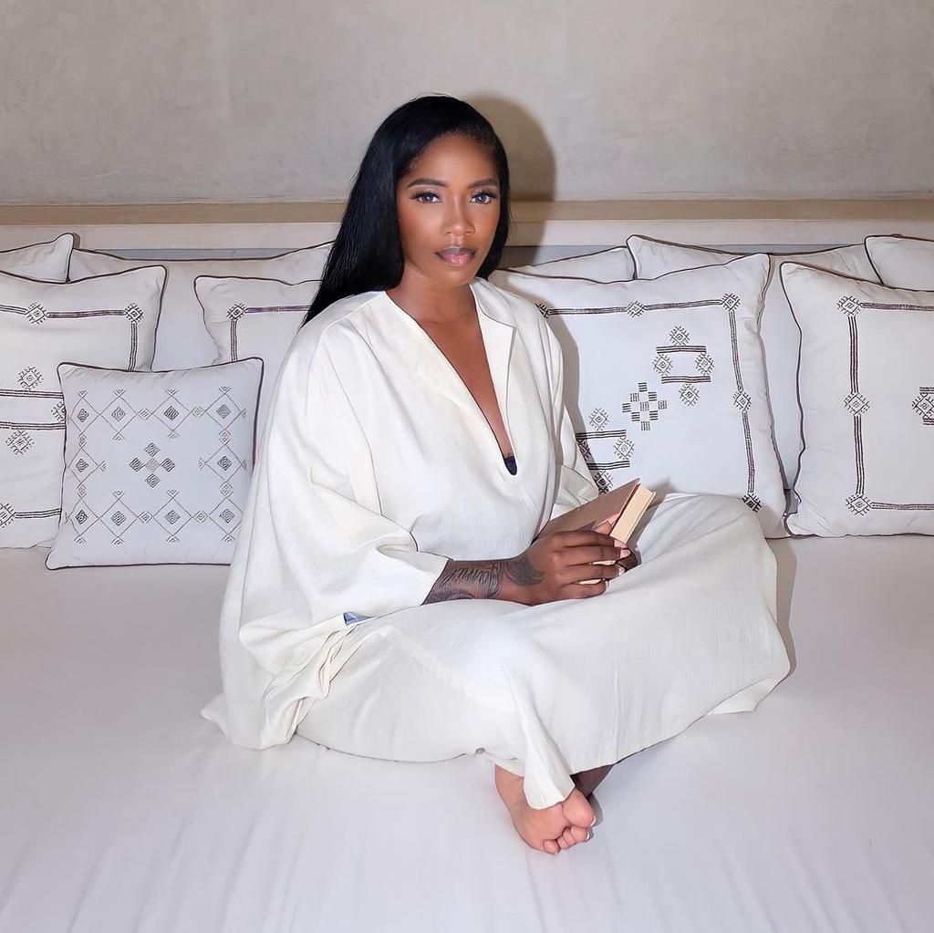 Tiwa Savage shares some secrets with Vogue [Instagram/Tiwa]