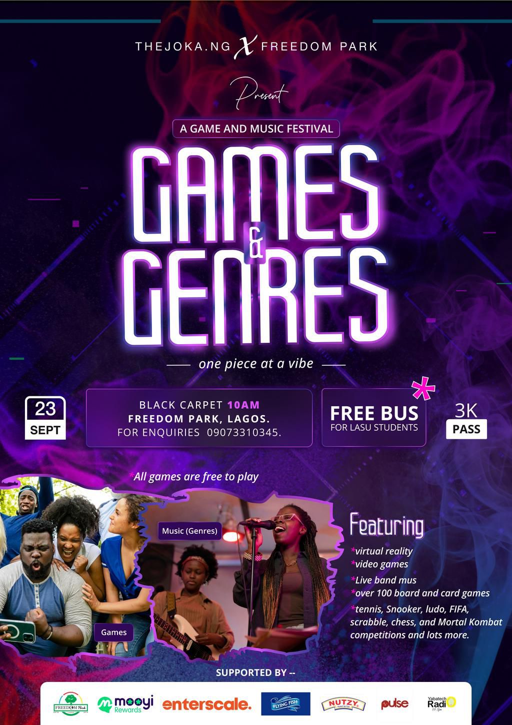 THE JOKA.NG unveils 1st edition of games, musical festival, 'Games & Genres'