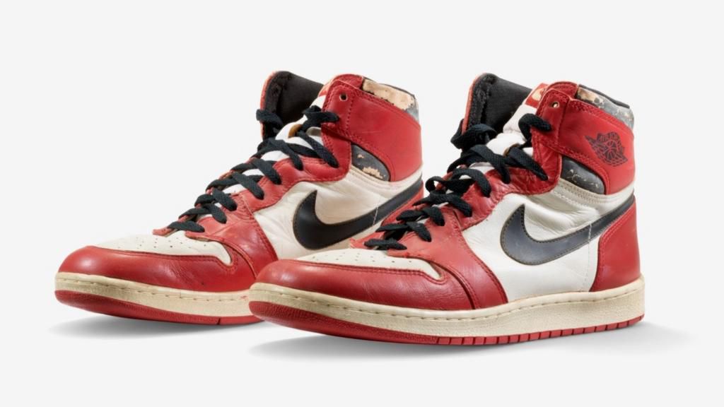 Michael Jordan's Original Nike Air Jordan 1s