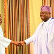 President Bola Tinubu meets former Lagos State Governor, Akinwunmi Ambode in Aso Rock. [Presidency]