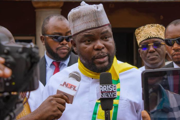 Christopher Imumolen is the Presidential candidate of the Accord Party (Daily Post)