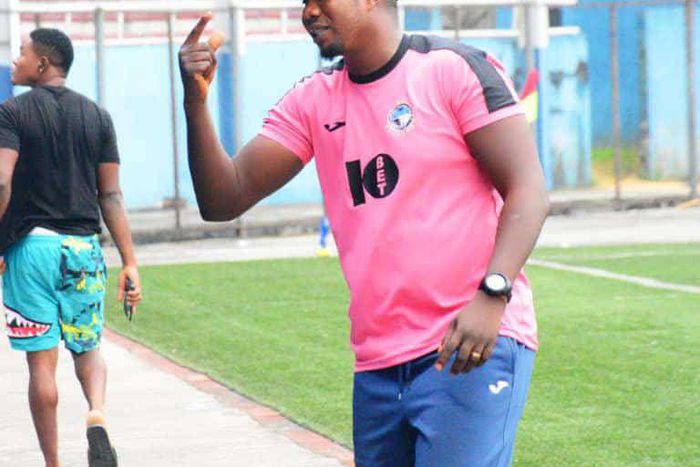 Yemi Olanrewaju, Enyimba's assistant coach.