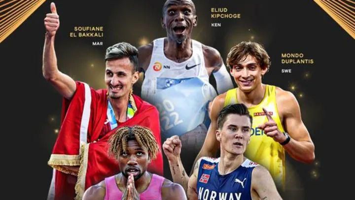 World Athletics Male Athlete of the Year nominees