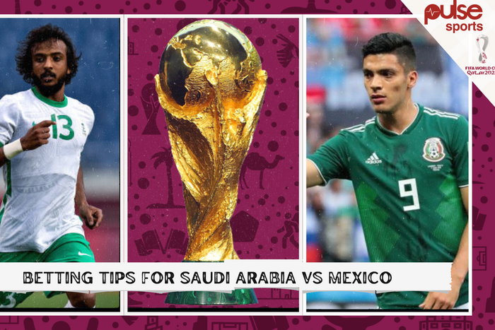 Betting tips and odds for Saudi Arabia vs Mexico