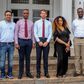 L-R : Head of Site Operations, Emzor Pharmaceuticals Industries Ltd, Ashish Kumar Sehgal; CEO of APIFA, Frankline Keter; Project Finance Division, EIB, Arthur Delor; Communications Manager, West and Central Africa, Isabelle Vovor; Chairman of Emzor Pha...