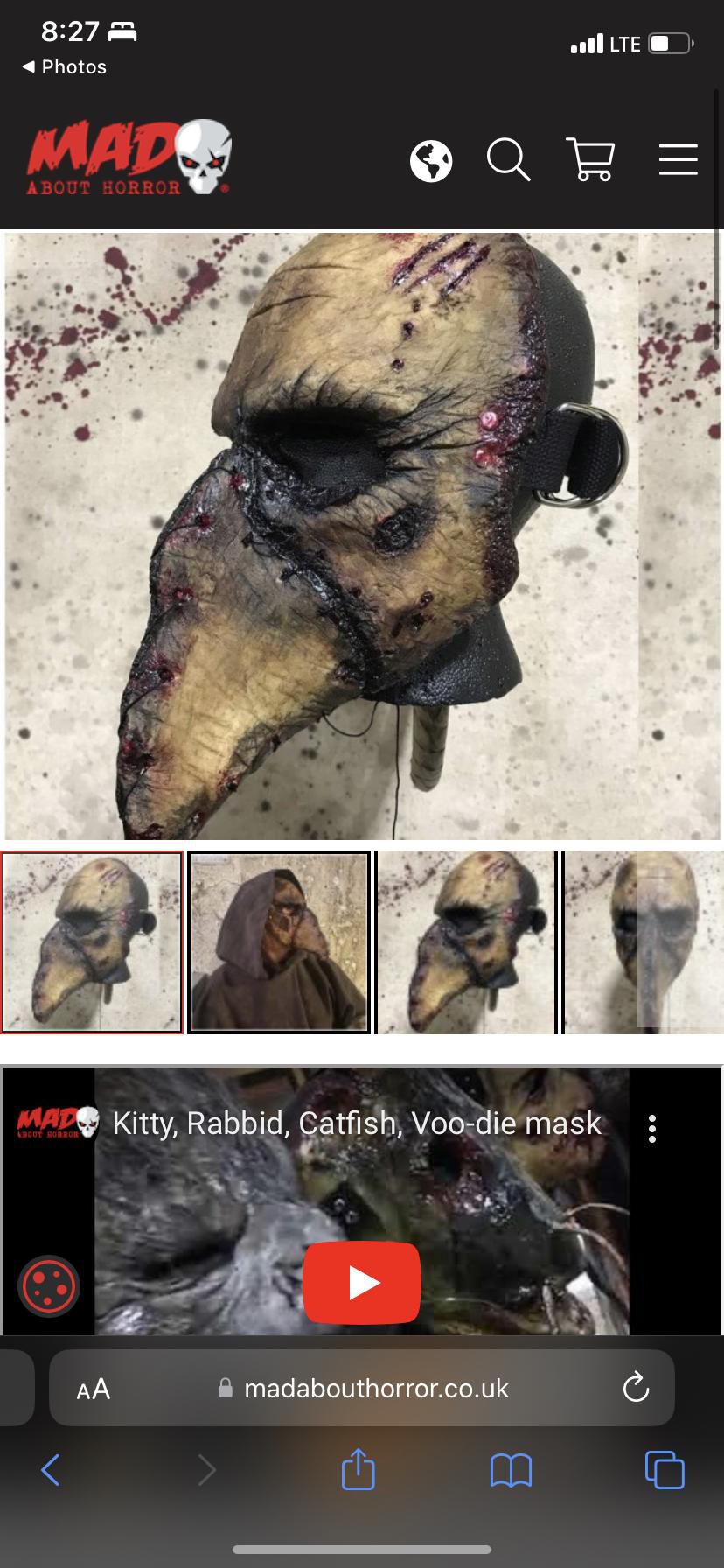 Deluxe Plague Doctor Mask