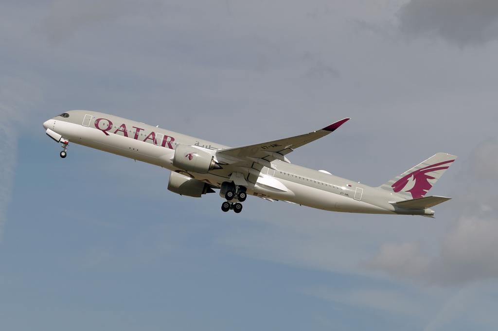 A Qatar Airways A350.PASCAL PAVANI/AFP via Getty Images
