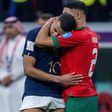 PSG's Kylin Mbppe and Achraf Hakimi were thich as thieves even after Morocco's loss to France (MB Media Solutions)