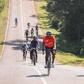 Mama Rachel Ruto with her cycling club on January 26, 2021