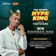 Here’s the last chance to be #InfinixHypeKing on #TurnUpFridayWithInfinix
