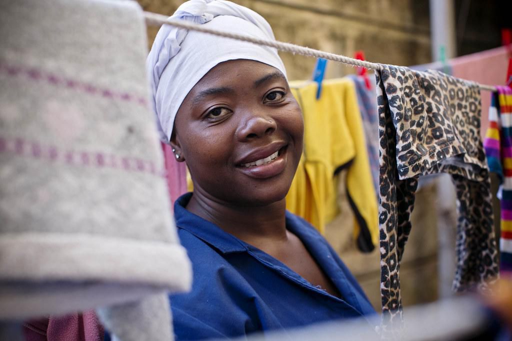 House Help on duty. Solidarity Center / KATE HOLT