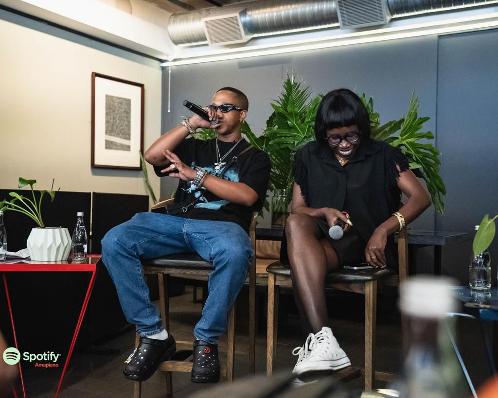 Sandile ‘Young Stunna' Msimango (left) and Phiona Okumu (right) [Spotify]