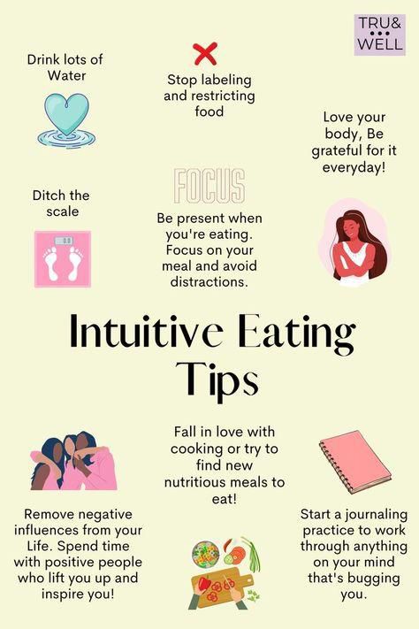 How intuitive eating makes weight, health management easier
