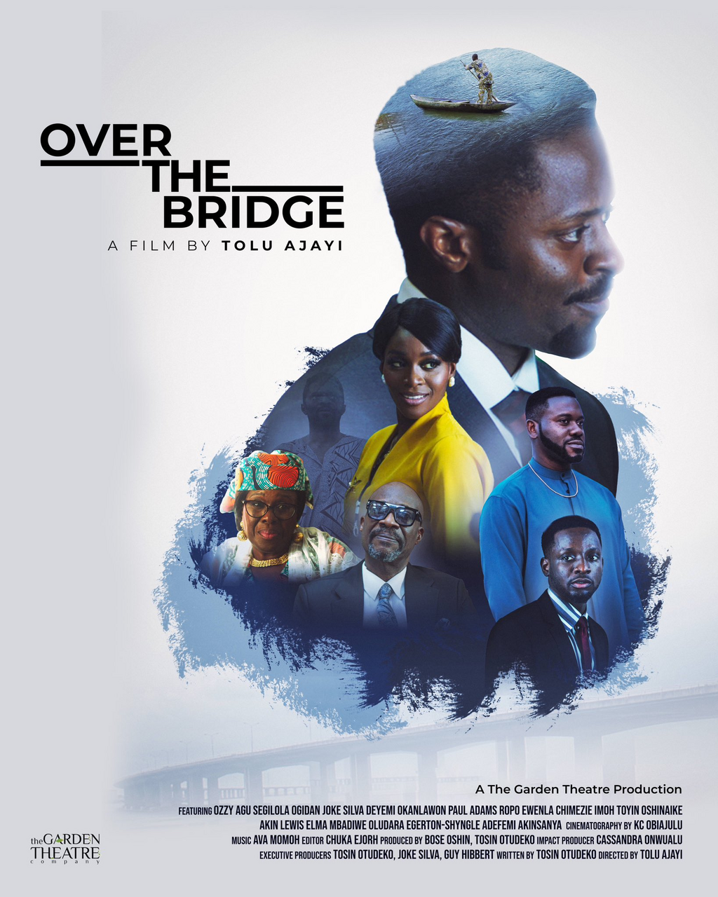Official poster for the movie Over The Bridge. [Twitter/Shockng]