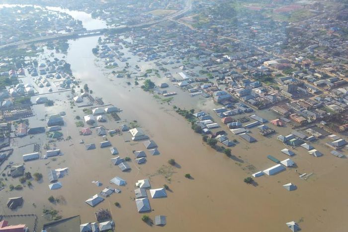 Arial view of flooded Lokoja city [PG]