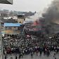 Fire in Tejuosho market