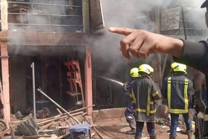 Fire razes chemical market in Anambra