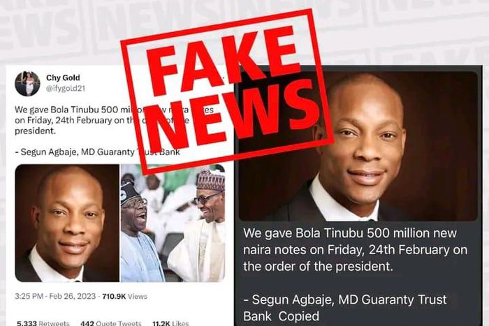 2023 Elections: GTB denies giving N500m new notes to any Presidential candidate