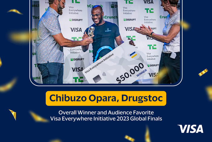 Nigeria's Drugstoc wins Global Visa Everywhere Initiative 2023.