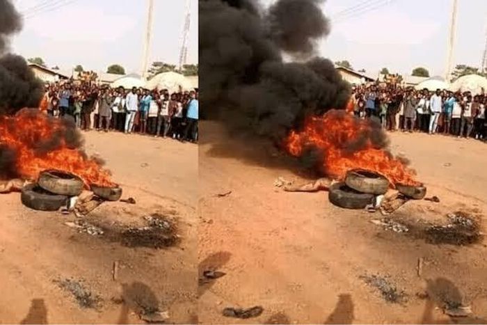 Boyfriends set 2 Nigerian girls ablaze