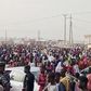 Nigerians in Minna protested against the high cost of living on Monday, January 5, 2024, [Channels TV]