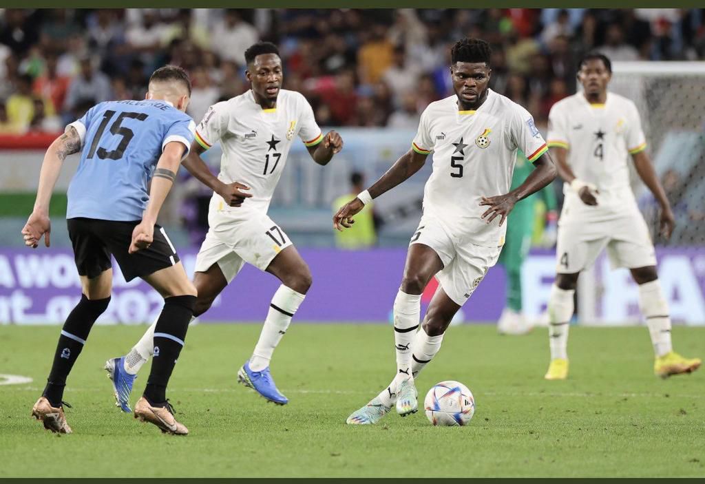 Ghana is in a Partey mood despite the defeat to Uruguay.