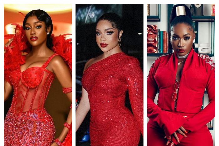 Ima, Nengi and Beauty were some beauties in red [Instagram]