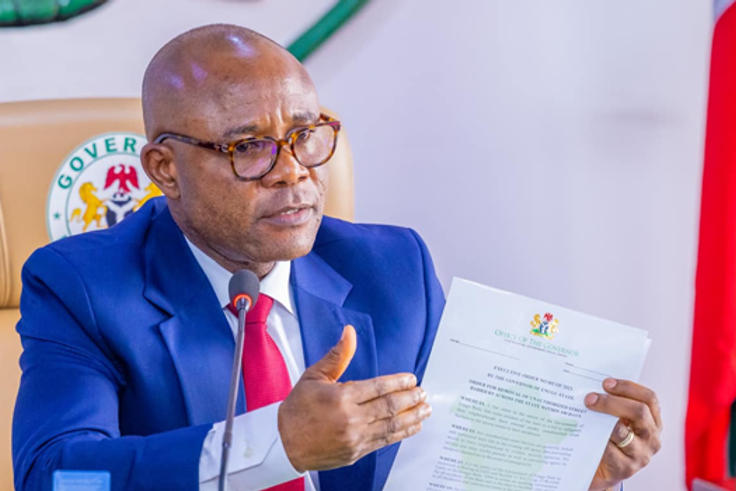 Governor of Enugu State,  Peter Mbah. [Twitter:@PNMbah]