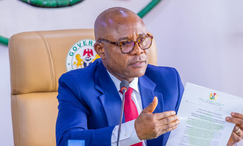 Governor of Enugu State,  Peter Mbah. [Twitter:@PNMbah]