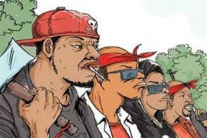 The police have arrested two suspected cultists for slicing off the hand of a member who opted out from their gang.