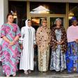 First lady, Oluremi Tinubu, wife of the Vice President, Hajia Nana Shettima, wife of the Chief of Staff, Mrs Salamatu Gbajabiamila, Senate President’s wife, Ekaette Akpabio, Imo governor’s wife, Mrs Chioma Uzodinma, and the APC National Women Leader, D...