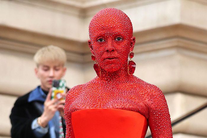 Doja Cat attends the Schiaparelli show [Elle]