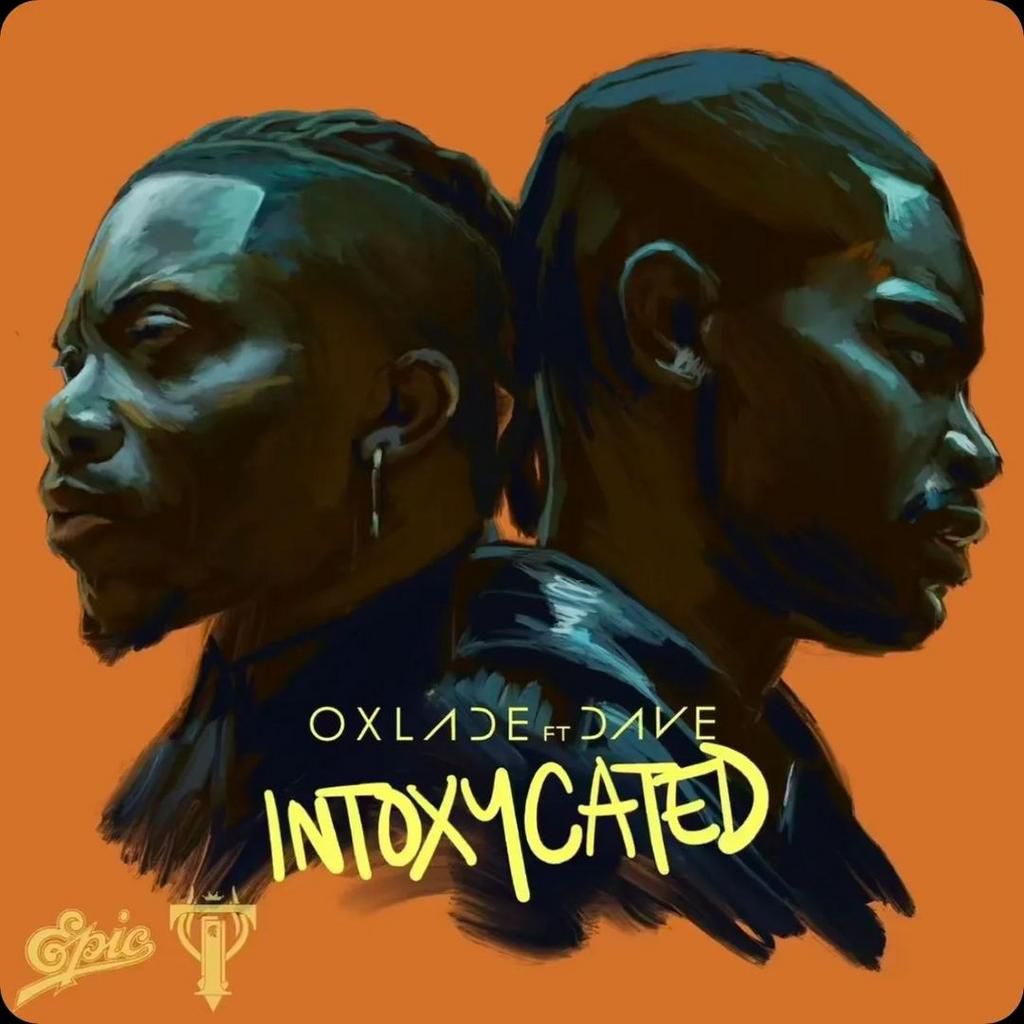 Oxlade teamed up with Dave for 'INTOXYCATED' - Cover art credit(X/Oxlade)
