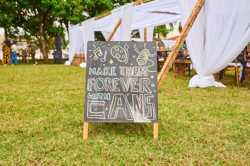 CANDO! Nigeria hosts its second Paint, Sip, and Plant event