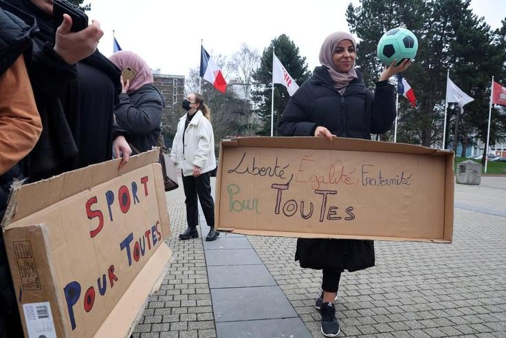 Top French court upholds ban on wearing hijab during football games. [freemalaysiatoday]