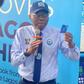 Lagos State Governor, Babajide Sanwo-Olu displaying the Cowry Card [Pulse]
