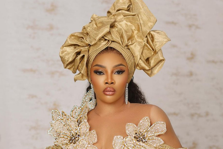 Internet sensation Toke Makinwa will star in an international tourism movie titled 180 Nigeria [Instagram/tokemakinwa]