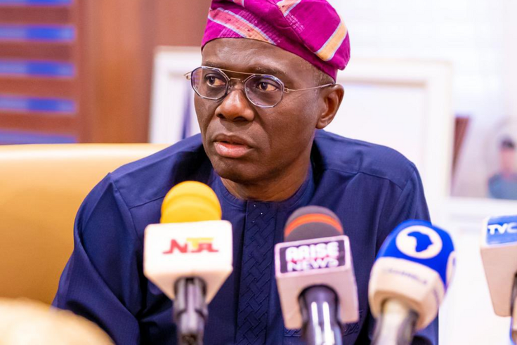 Governor Babajide Sanwo-Olu meets IGP, Usman Baba. [Twitter:MrJags]